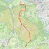 De la porte grotte de Massabielle à Ossen GPS track, route, trail