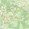 Boucle Vezellay GPS track, route, trail