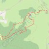 Mandailles-St Julien - Le Col de Cabre GPS track, route, trail