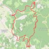 Bruniquel - Puycelci - Grésigne - Penne GPS track, route, trail