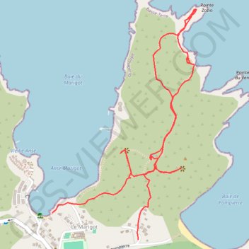 Morel GPS track, route, trail