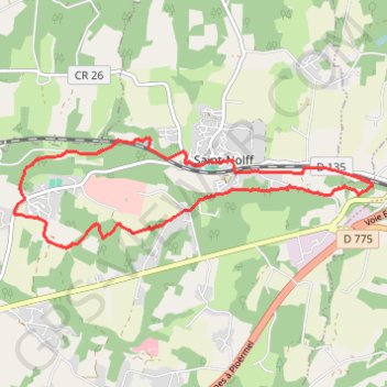 Saint NOLFF GPS track, route, trail
