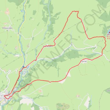 Sancy - Les Granjounes - Secteur Égliseneuve-d'Entraigues GPS track, route, trail