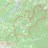 Le Plateau des Cailles GPS track, route, trail