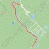 Québec - Chute Delaney GPS track, route, trail