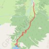 Vers le lac d'Oô GPS track, route, trail