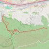 Candolle Télégraphe et chemin de Cassis GPS track, route, trail
