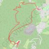 Randonnée au Mont Sainte Odile GPS track, route, trail