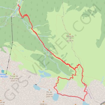 Lac Celinda et Lac Charles (31) GPS track, route, trail
