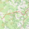 Via Podiensis GR65 Aumont Aubrac-Nasbinals GPS track, route, trail