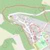 Beauville, promenade autour des remparts - Pays de l'Agenais GPS track, route, trail