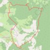 Boucle depuis Saint-Igny GPS track, route, trail