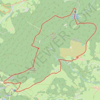 Orbey - Col du Calvaire GPS track, route, trail