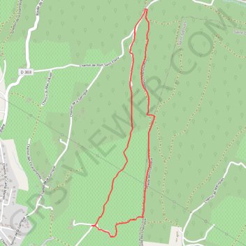 Saint michel d'euzet GPS track, route, trail