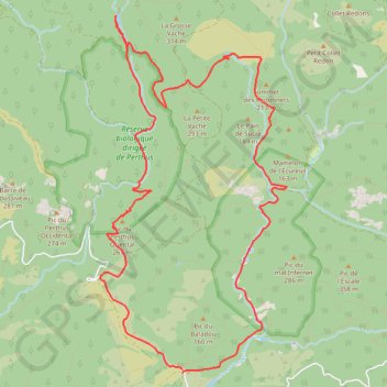 Saint-Raphaël Randonnée GPS track, route, trail