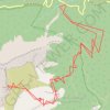 Granier par le pas de la Porte (Chartreuse) GPS track, route, trail