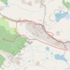 Pics de Crabère et Canejan depuis la vallée de Canejan GPS track, route, trail