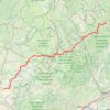 Route Napoléon J4 V2 : Saint-Agrève à Marssac-sur-Tarn GPS track, route, trail