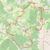 Boucle saint sébastien - col georges - retour par Mens GPS track, route, trail