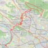 52 km et 645 m Foret de Montmorency par accès exploration (version Hiver donc goudron) Etang Godard GPS track, route, trail