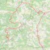 Sisteron à Lachau - Hautes Alpes GPS track, route, trail