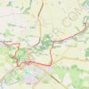 Chemin de Saint Michel (voie de Paris) etape 12 GPS track, route, trail