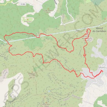 Les monts marseillais GPS track, route, trail