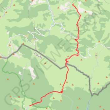 Mendilatz Kaskoleta GPS track, route, trail