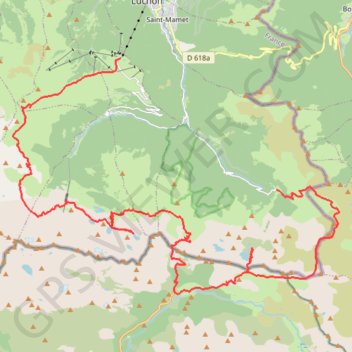 Bivouac - Luchon GPS track, route, trail