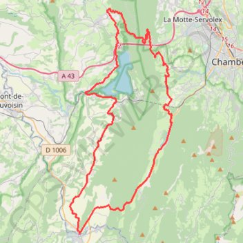56 - Tour du Mont Grelle GPS track, route, trail