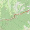 Croix-de-Wihr, Trois-Épis, Baerenstall GPS track, route, trail