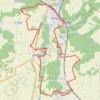 Longueville - rando boucle du viaduc GPS track, route, trail