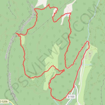 Tour des haberts GPS track, route, trail