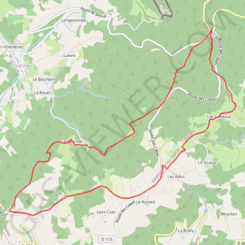 Col de Malval GPS track, route, trail