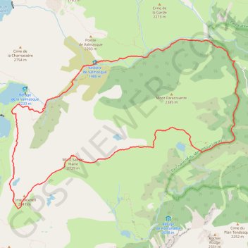 Monte Santa-Maria GPS track, route, trail