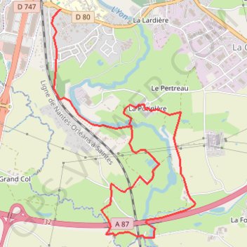 La Potinière bis(85) GPS track, route, trail