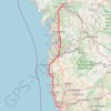 Santiago de Compostela - Oporto - Lisboa por la costa (7 día... GPS track, route, trail