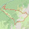 Mont Pécloz en traversée (Bauges) GPS track, route, trail
