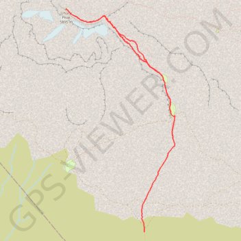 Machame - J6 GPS track, route, trail
