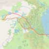 Les lacs GPS track, route, trail