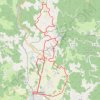 Pays d'Ambert - Les côtes du Forez GPS track, route, trail