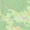La Cascade de la Pissoire GPS track, route, trail