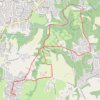 Marche rapide Brindas Craponne Francheville GPS track, route, trail