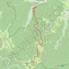 Col du Hahnenbrunnen à Mittlach GPS track, route, trail