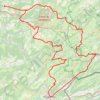 Vers le Haut-Doubs GPS track, route, trail