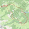 Du Pas des Bêtes au Saint-Peyres GPS track, route, trail