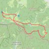 Sur les crêtes du Baerenkopf court GPS track, route, trail