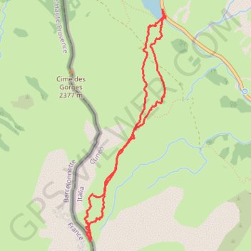Monte Ventasuso (L'Enclause) GPS track, route, trail