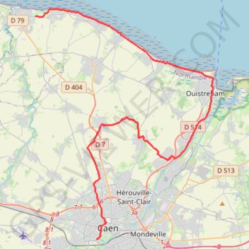 Marathon liberté GPS track, route, trail