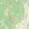 Bergholtz - Val du Patre - Osenbach - Gueberswihr - Rouffach - Bergholtz GPS track, route, trail